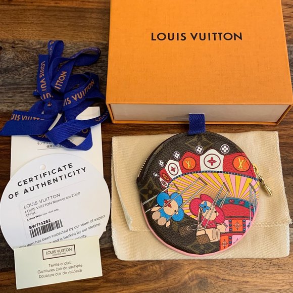 LOUIS VUITTON Vivienne Swing Round Coin Purse - Picture 2 of 8